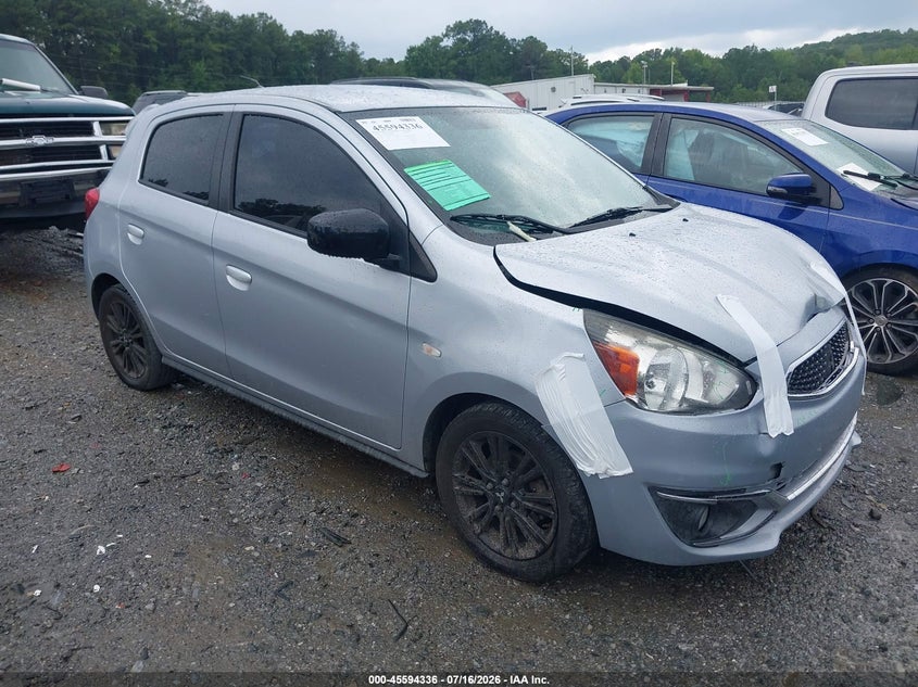 2020 Mitsubishi Mirage VIN ML32A5HJ2LH001532 IAAI salvage auction — FRONT END, Wait Title, sold $1,550 on 2026-09-04 (photo 1)