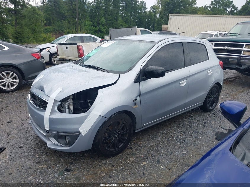 2020 Mitsubishi Mirage VIN ML32A5HJ2LH001532 IAAI salvage auction — FRONT END, Wait Title, sold $1,550 on 2026-09-04 (photo 2)