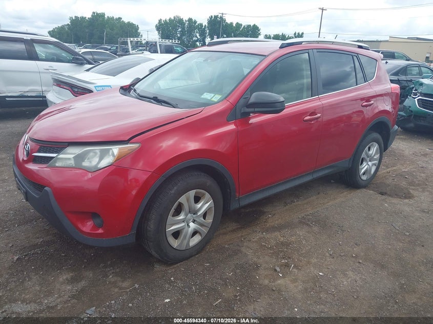 2013 Toyota Rav 4 VIN JTMBFREV9DD000819 IAAI salvage auction — RIGHT FRONT, Salvage Title, sold $1,550 on 2026-07-22 (photo 2)