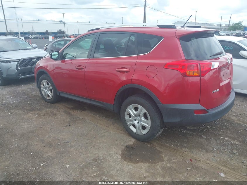 2013 Toyota Rav 4 VIN JTMBFREV9DD000819 IAAI salvage auction — RIGHT FRONT, Salvage Title, sold $1,550 on 2026-07-22 (photo 3)