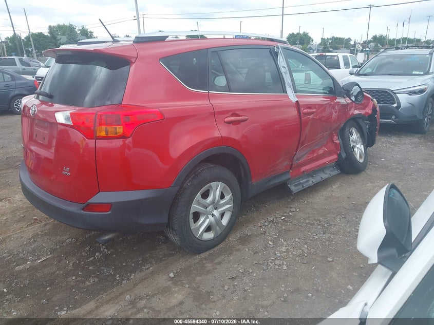 2013 Toyota Rav 4 VIN JTMBFREV9DD000819 IAAI salvage auction — RIGHT FRONT, Salvage Title, sold $1,550 on 2026-07-22 (photo 4)
