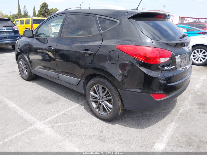 2015 Hyundai Tucson VIN KM8JUCAG5FU114255 IAAI salvage auction — NORMAL WEAR, Clear - Dealer Only (California), sold $2,600 on 2026-07-30 (photo 3)