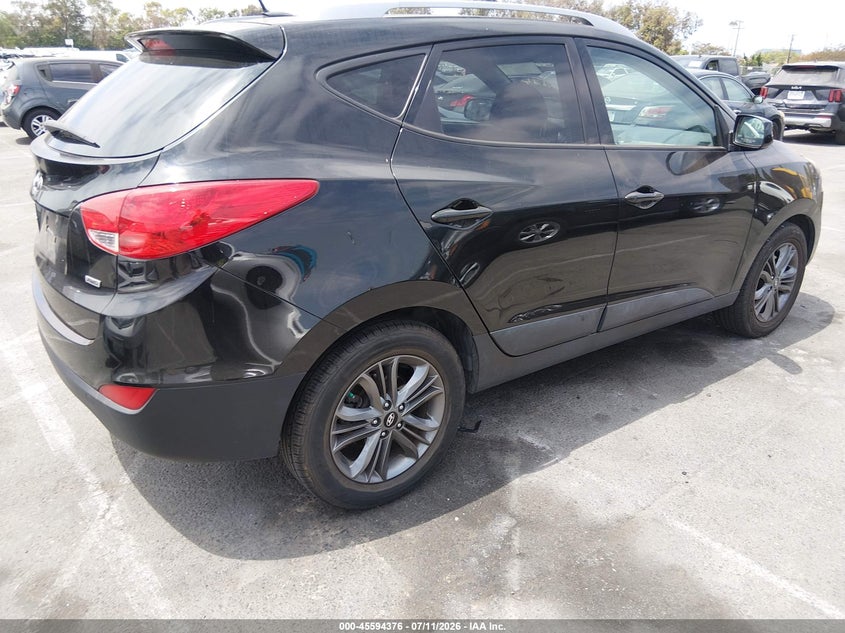 2015 Hyundai Tucson VIN KM8JUCAG5FU114255 IAAI salvage auction — NORMAL WEAR, Clear - Dealer Only (California), sold $2,600 on 2026-07-30 (photo 4)