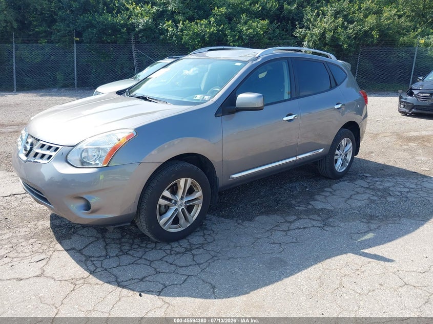 2013 Nissan Rogue VIN JN8AS5MV9DW653192 IAAI salvage auction — UNKNOWN, Salvage (Pennsylvania), sold $25 on 2026-07-24 (photo 2)