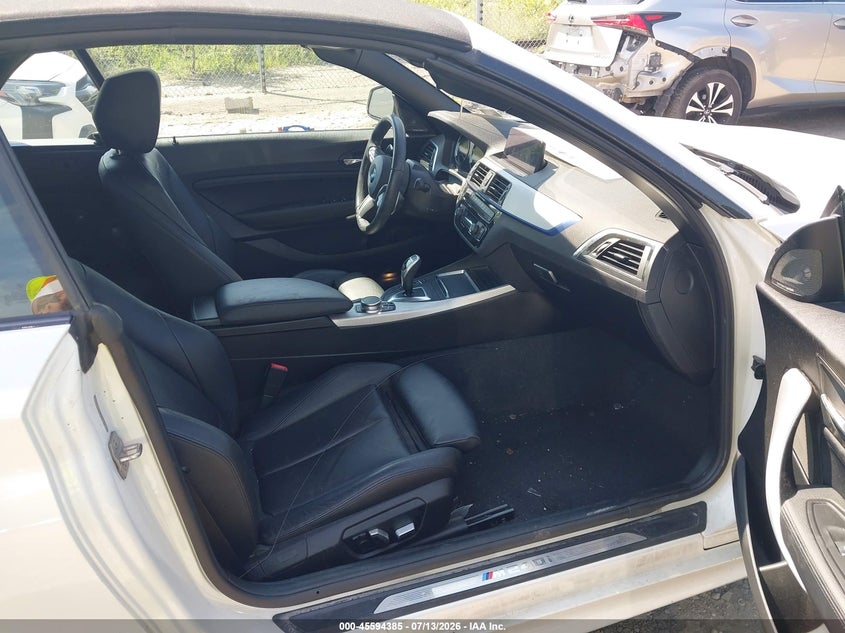 2019 BMW 2er VIN WBA2N3C51K7D61590 IAAI salvage auction — FRONT END, Salvage (Pennsylvania), sold $8,700 on 2026-07-28 (photo 5)