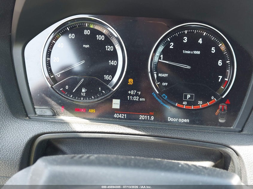 2019 BMW 2er VIN WBA2N3C51K7D61590 IAAI salvage auction — FRONT END, Salvage (Pennsylvania), sold $8,700 on 2026-07-28 (photo 7)