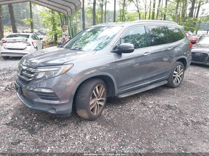 2016 Honda Pilot VIN 5FNYF6H06GB048591 IAAI salvage auction — NORMAL WEAR, Clear (Virginia), sold $2,075 on 2026-07-17 (photo 2)