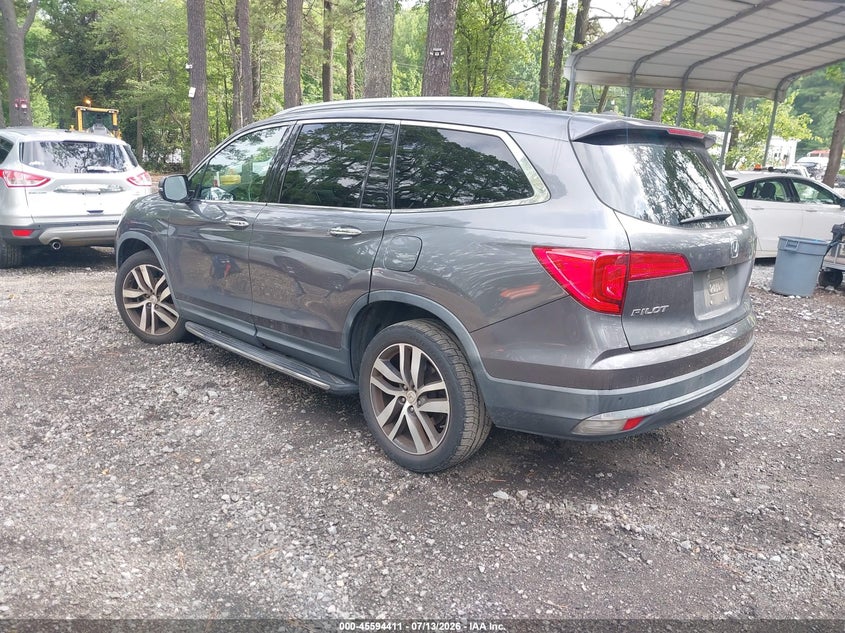 2016 Honda Pilot VIN 5FNYF6H06GB048591 IAAI salvage auction — NORMAL WEAR, Clear (Virginia), sold $2,075 on 2026-07-17 (photo 3)