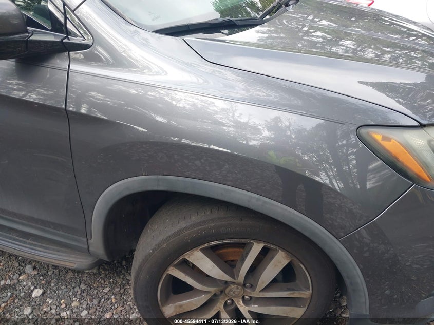 2016 Honda Pilot VIN 5FNYF6H06GB048591 IAAI salvage auction — NORMAL WEAR, Clear (Virginia), sold $2,075 on 2026-07-17 (photo 6)