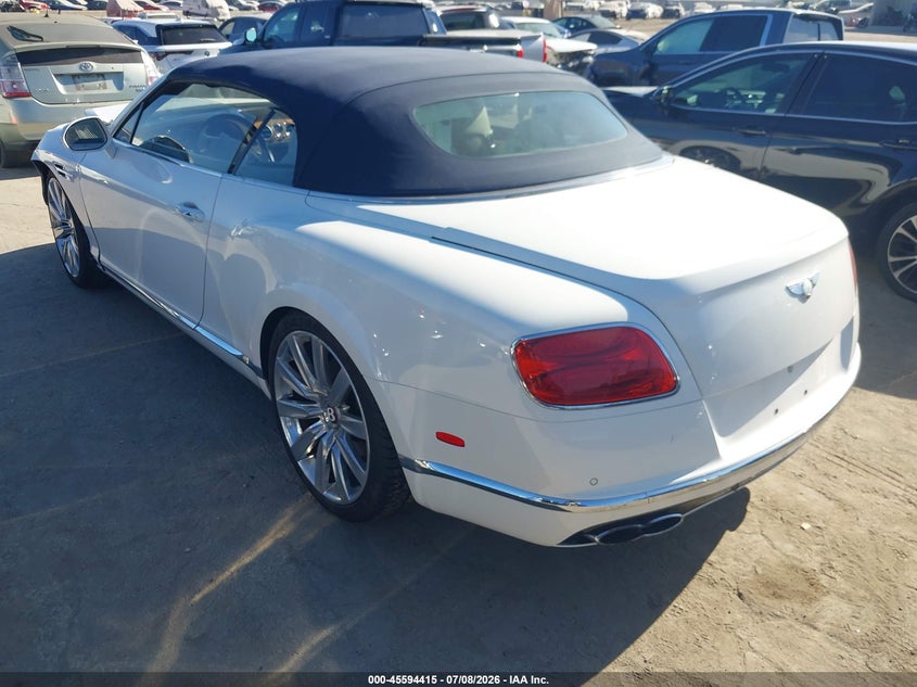 2017 Bentley Continental gt VIN SCBGT3ZAXHC061422 IAAI salvage auction — FRONT END, Salvage Title, sold $24,850 on 2026-07-29 (photo 3)