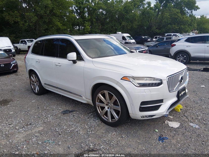 2016 Volvo Xc90 VIN YV4A22PL9G1068227 IAAI salvage auction — WATER/FLOOD, Salvage Title, sold $2,650 on 2026-07-23 (photo 1)