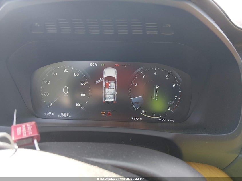 2016 Volvo Xc90 VIN YV4A22PL9G1068227 IAAI salvage auction — WATER/FLOOD, Salvage Title, sold $2,650 on 2026-07-23 (photo 7)