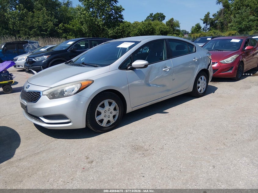 2015 Kia Forte VIN KNAFK4A68F5431497 IAAI salvage auction — REAR END, Salvage - Greater Than 75% (Maryland), sold $1,200 on 2026-07-26 (photo 2)