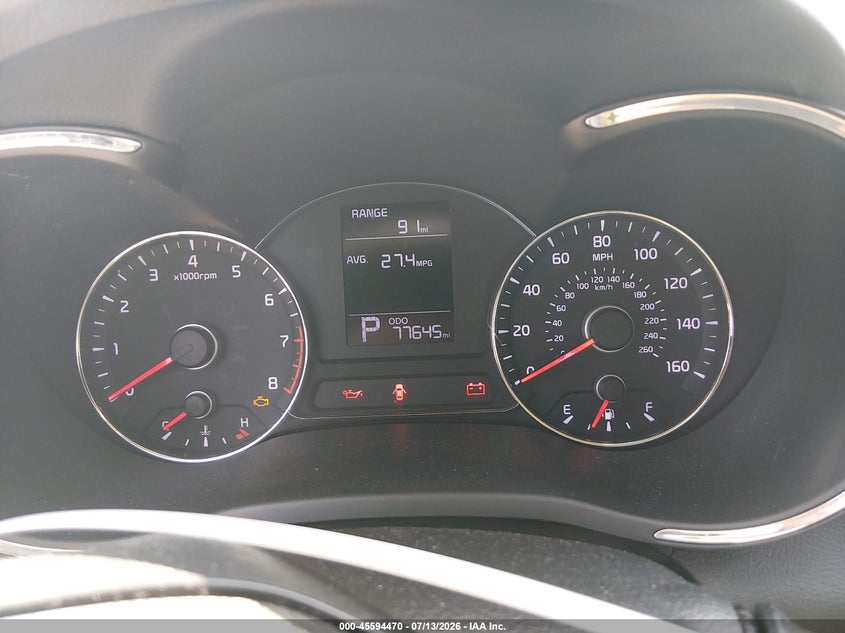 2015 Kia Forte VIN KNAFK4A68F5431497 IAAI salvage auction — REAR END, Salvage - Greater Than 75% (Maryland), sold $1,200 on 2026-07-26 (photo 7)