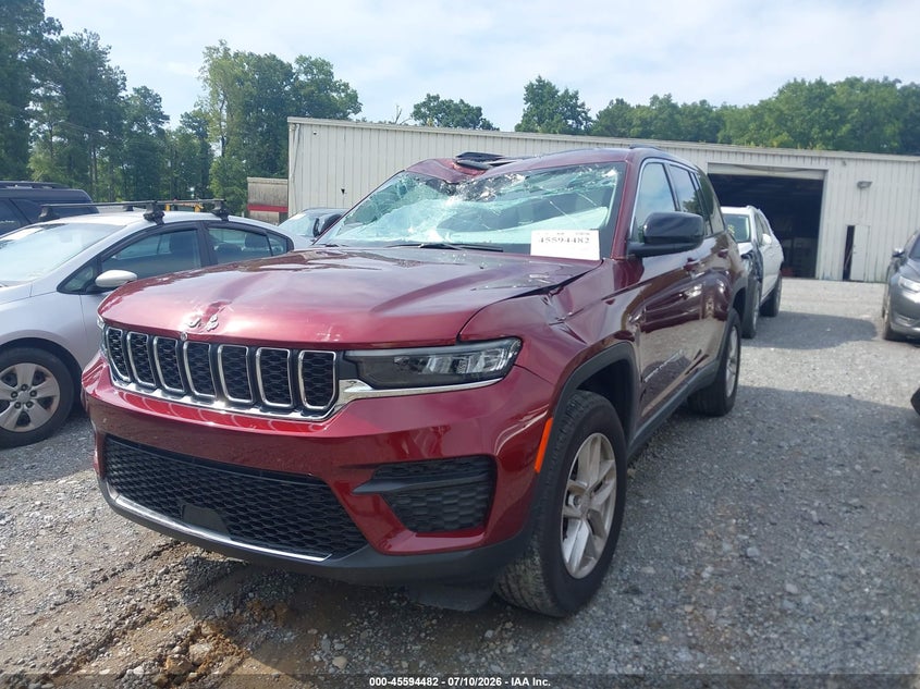 2023 Jeep Grand cherokee VIN 1C4RJHAG1P8910184 IAAI salvage auction — ROOF, Salvage Title, sold $11,525 on 2026-09-04 (photo 2)