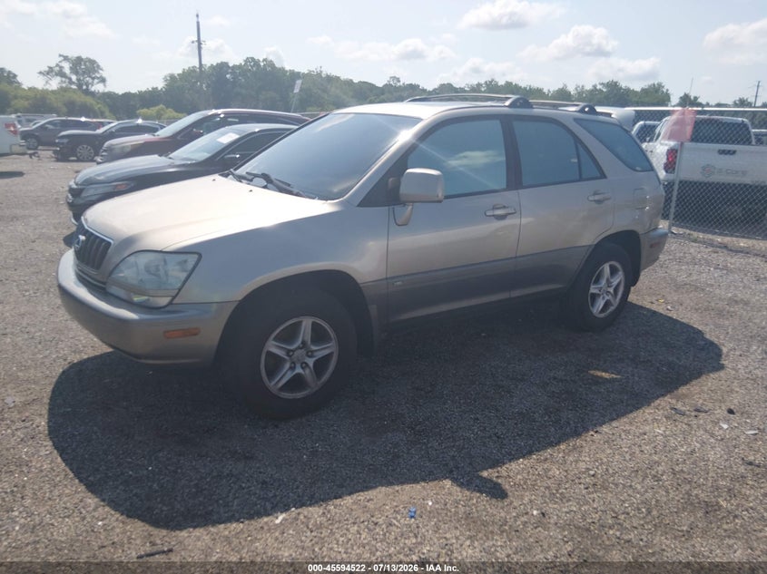 2003 Lexus Rx VIN JTJHF10UX30308787 IAAI salvage auction — UNKNOWN, Salvage - Greater Than 75% (Maryland), sold $325 on 2026-07-24 (photo 2)