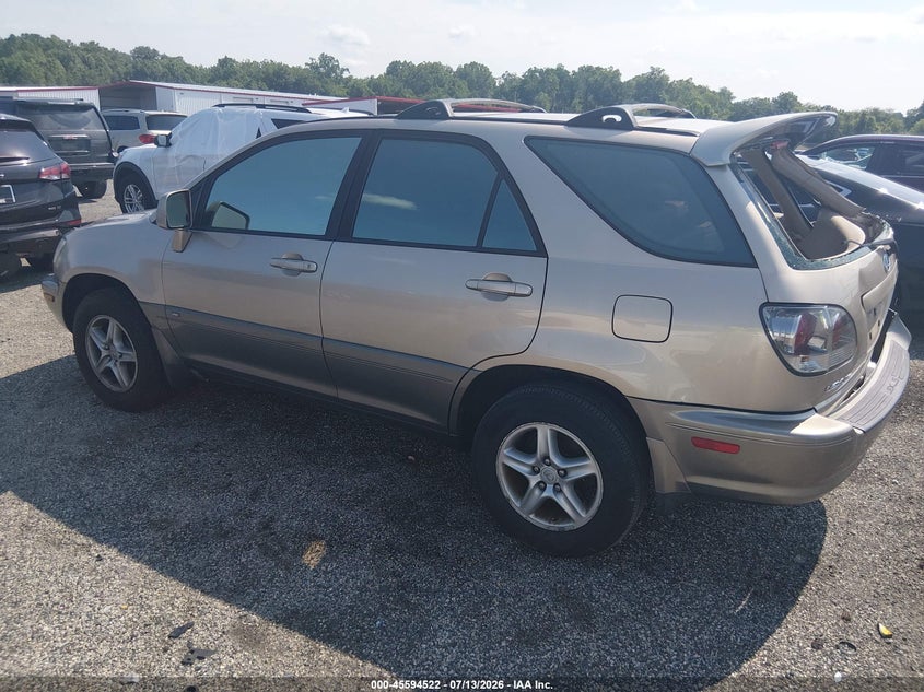 2003 Lexus Rx VIN JTJHF10UX30308787 IAAI salvage auction — UNKNOWN, Salvage - Greater Than 75% (Maryland), sold $325 on 2026-07-24 (photo 3)