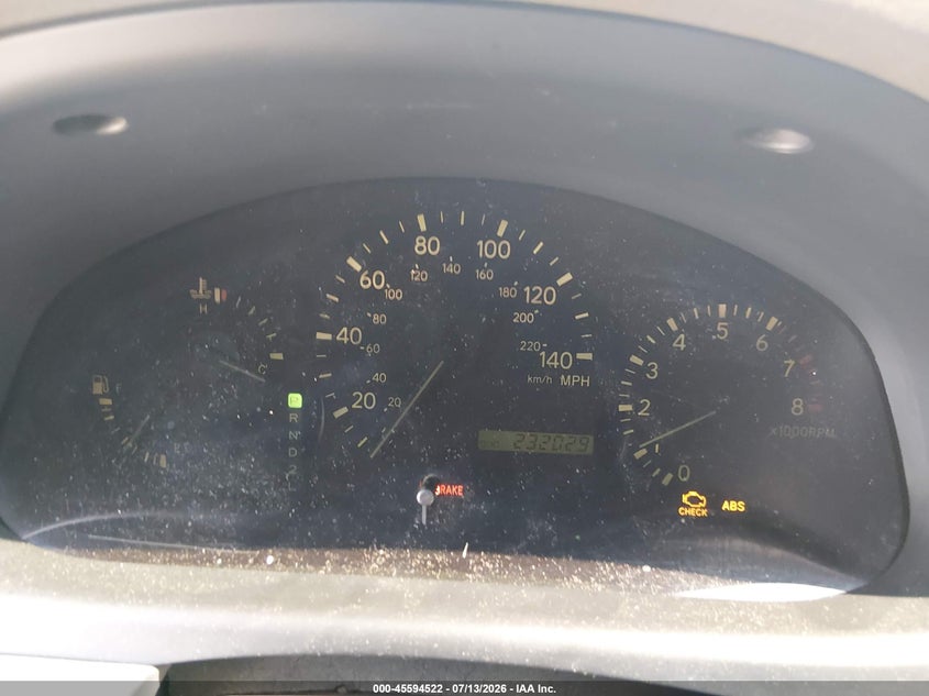 2003 Lexus Rx VIN JTJHF10UX30308787 IAAI salvage auction — UNKNOWN, Salvage - Greater Than 75% (Maryland), sold $325 on 2026-07-24 (photo 7)