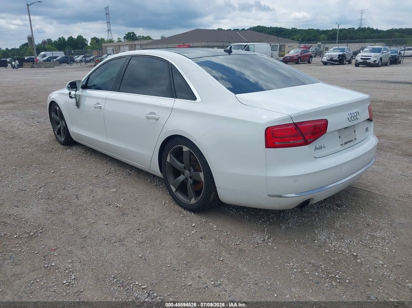 2011 Audi A8 VIN WAURVAFD6BN011838 IAAI salvage auction — FRONT END, Junk Bill Of Sale Mv2459 (Wisconsin), sold $425 on 2026-07-28 (photo 3)