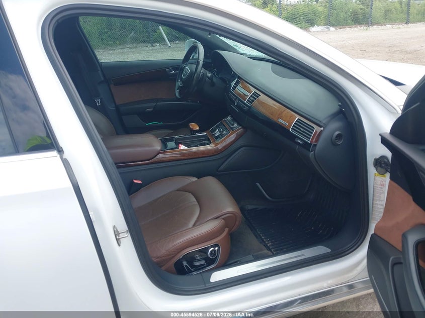2011 Audi A8 VIN WAURVAFD6BN011838 IAAI salvage auction — FRONT END, Junk Bill Of Sale Mv2459 (Wisconsin), sold $425 on 2026-07-28 (photo 5)