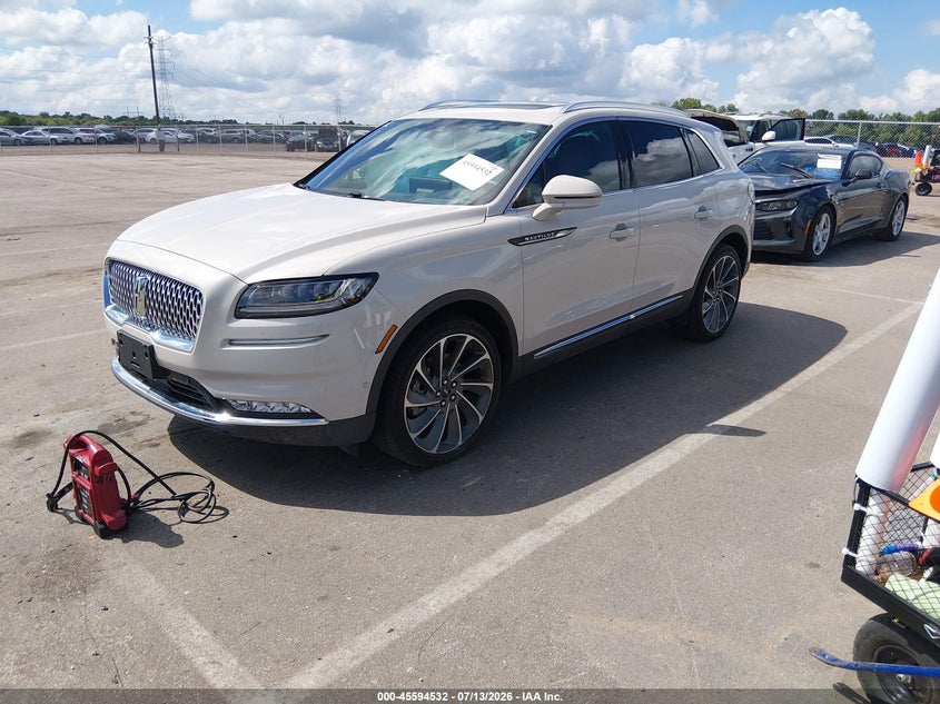 2023 Lincoln Nautilus VIN 2LMPJ8KP8PBL09101 IAAI salvage auction — SIDE, Salvage (Tennessee), sold $6,600 on 2026-08-01 (photo 2)