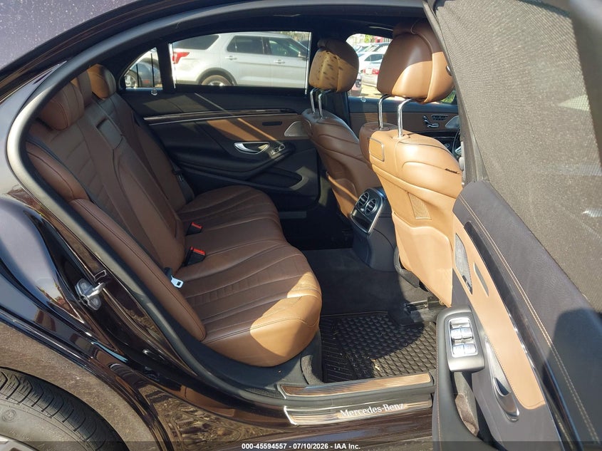 2019 Mercedes-benz S-klasse VIN WDDUG8GB5KA444805 IAAI salvage auction — FRONT END, Salvage (Illinois), sold $14,100 on 2026-08-07 (photo 8)