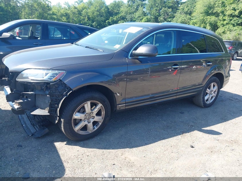 2015 Audi Q7 VIN WA1LGAFE1FD004779 IAAI salvage auction — FRONT END, Salvage Title, sold $2,000 on 2026-09-08 (photo 2)