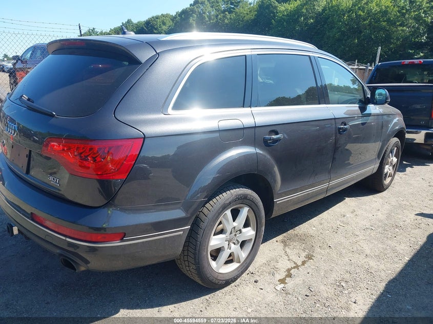 2015 Audi Q7 VIN WA1LGAFE1FD004779 IAAI salvage auction — FRONT END, Salvage Title, sold $2,000 on 2026-09-08 (photo 4)