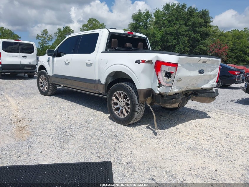 2023 Ford F-150 VIN 1FTFW1E85PFA62241 IAAI salvage auction — REAR END, Rebuildable (Florida), sold $15,100 on 2026-07-30 (photo 3)