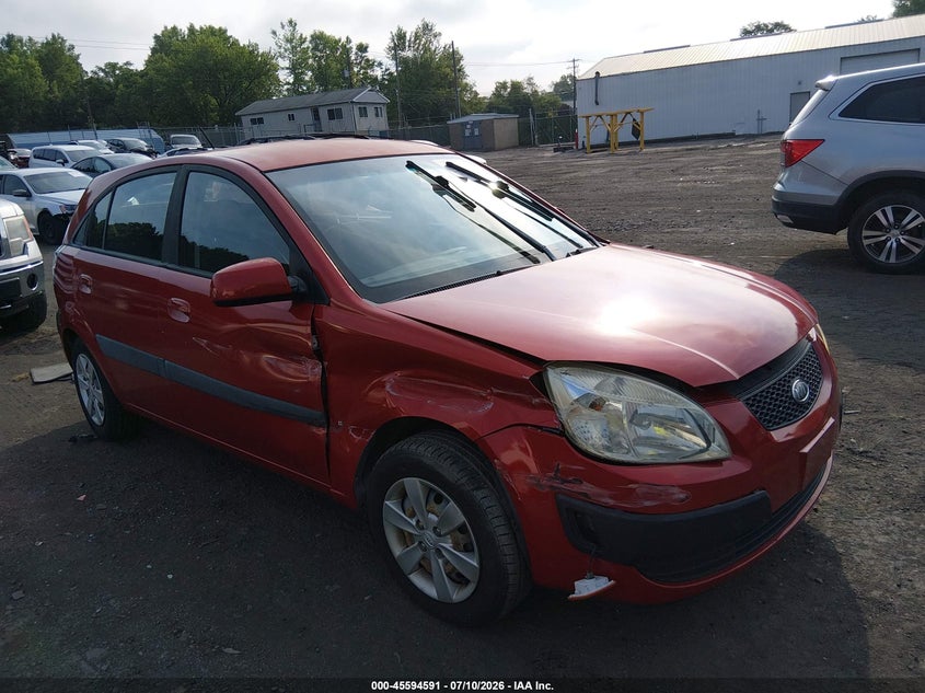 2008 Kia Rio VIN KNADE163786371561 IAAI salvage auction — ALL OVER, Salvage (Pennsylvania), sold $25 on 2026-07-28 (photo 1)