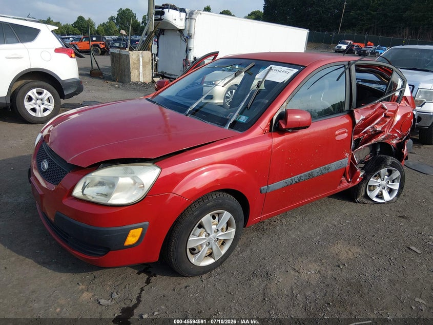 2008 Kia Rio VIN KNADE163786371561 IAAI salvage auction — ALL OVER, Salvage (Pennsylvania), sold $25 on 2026-07-28 (photo 2)