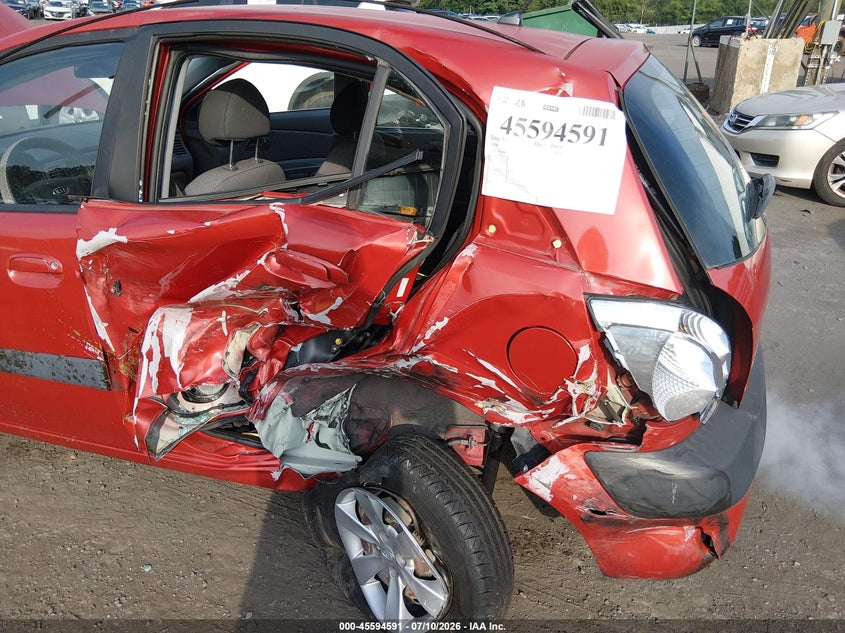 2008 Kia Rio VIN KNADE163786371561 IAAI salvage auction — ALL OVER, Salvage (Pennsylvania), sold $25 on 2026-07-28 (photo 6)