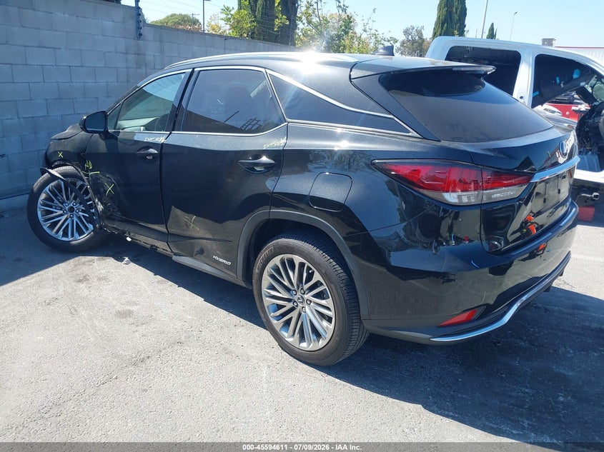 2020 Lexus Rx VIN 2T2JGMDA4LC051095 IAAI salvage auction — LEFT SIDE, Salvage (California), sold $16,600 on 2026-07-30 (photo 3)