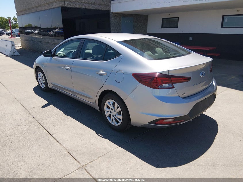 2020 Hyundai Elantra VIN 5NPD74LF8LH602978 IAAI salvage auction — NORMAL WEAR, Sf97 (California), sold $11,950 on 2026-07-30 (photo 3)