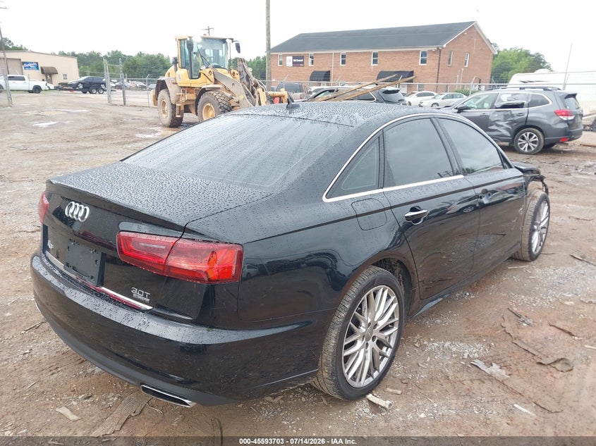 2016 Audi A6 VIN WAUFGAFC5GN018193 IAAI salvage auction — FRONT END, Wait Title, sold $2,850 on 2026-08-24 (photo 4)