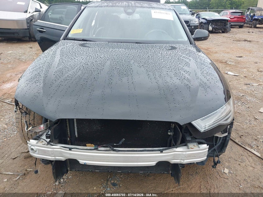 2016 Audi A6 VIN WAUFGAFC5GN018193 IAAI salvage auction — FRONT END, Wait Title, sold $2,850 on 2026-08-24 (photo 6)
