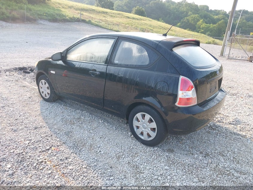 2007 Hyundai Accent VIN KMHCM36C37U038647 IAAI salvage auction — NORMAL WEAR, Original (Kentucky), sold $50 on 2026-07-21 (photo 3)