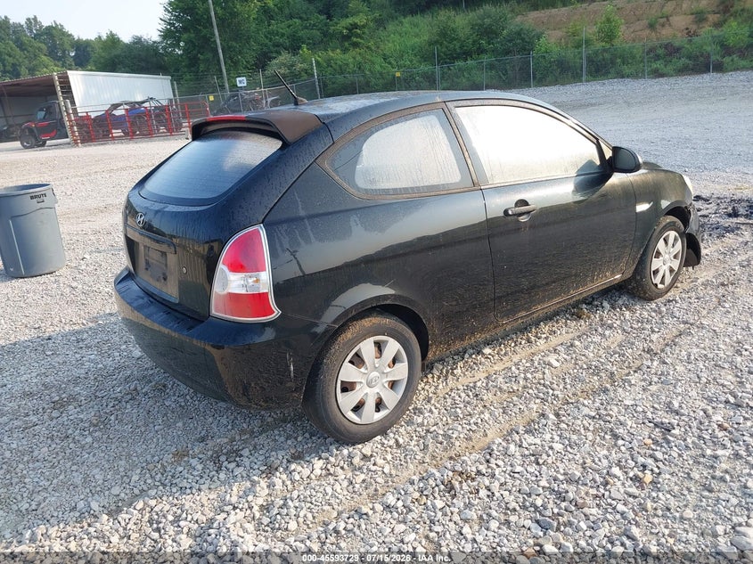 2007 Hyundai Accent VIN KMHCM36C37U038647 IAAI salvage auction — NORMAL WEAR, Original (Kentucky), sold $50 on 2026-07-21 (photo 4)