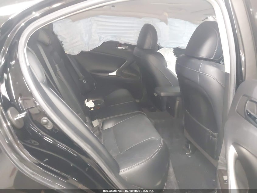 2013 Lexus Is VIN JTHBF5C25D5188006 IAAI salvage auction — LEFT SIDE, Salvage Title, sold $2,800 on 2026-08-02 (photo 8)