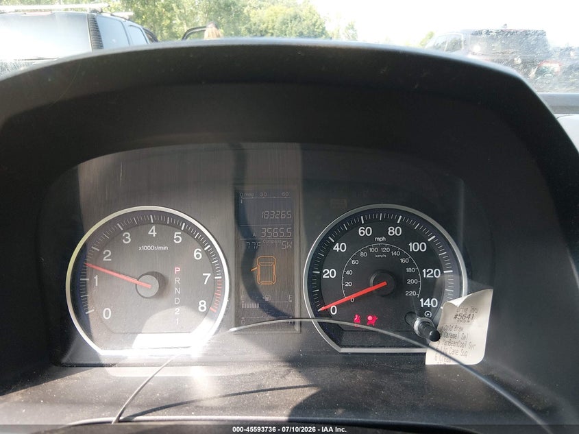 2010 Honda Cr-v VIN 5J6RE4H79AL096948 IAAI salvage auction — FRONT END, Salvage (Ohio), sold $1,550 on 2026-07-18 (photo 7)