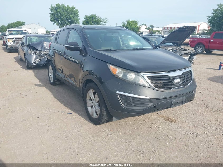 2012 Kia Sportage VIN KNDPBCA23C7234462 IAAI salvage auction — SIDE, Salvage (Iowa), sold $1,050 on 2026-07-29 (photo 1)
