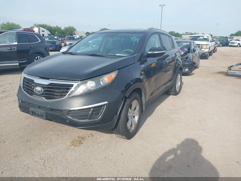 2012 Kia Sportage VIN KNDPBCA23C7234462 IAAI salvage auction — SIDE, Salvage (Iowa), sold $1,050 on 2026-07-29 (photo 2)