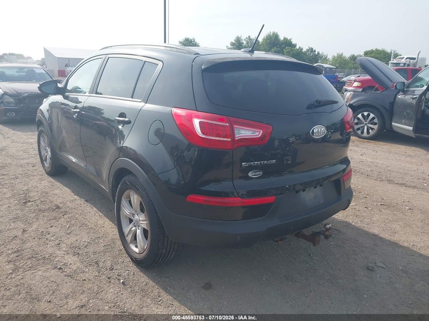 2012 Kia Sportage VIN KNDPBCA23C7234462 IAAI salvage auction — SIDE, Salvage (Iowa), sold $1,050 on 2026-07-29 (photo 3)