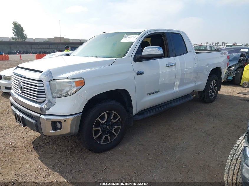 2014 Toyota Tundra VIN 5TFBY5F15EX364699 IAAI salvage auction — Burn Interior, Salvage (California), sold $7,600 on 2026-07-31 (photo 2)