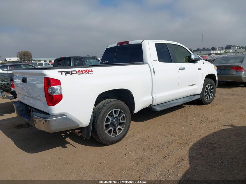 2014 Toyota Tundra VIN 5TFBY5F15EX364699 IAAI salvage auction — Burn Interior, Salvage (California), sold $9,200 on 2026-07-31 (photo 4)