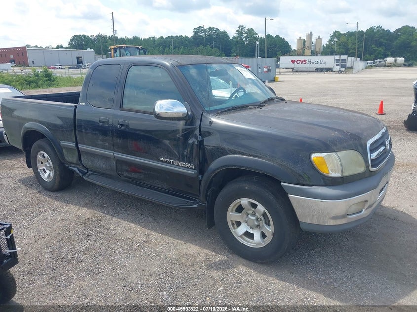 2002 Toyota Tundra VIN 5TBRT34182S224824 IAAI salvage auction — NORMAL WEAR, Clear (Alabama), sold $500 on 2026-07-15 (photo 1)