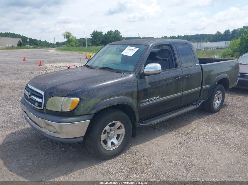 2002 Toyota Tundra VIN 5TBRT34182S224824 IAAI salvage auction — NORMAL WEAR, Clear (Alabama), sold $500 on 2026-07-15 (photo 2)