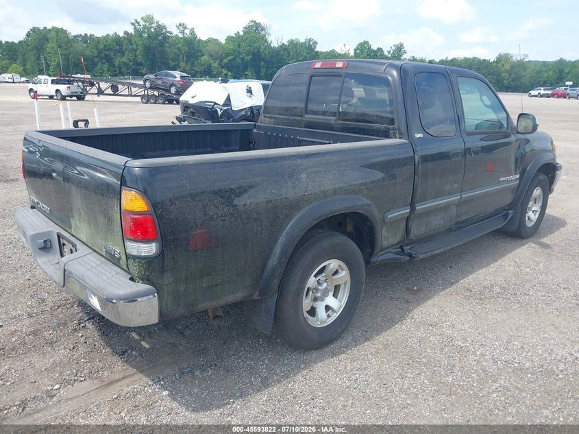 2002 Toyota Tundra VIN 5TBRT34182S224824 IAAI salvage auction — NORMAL WEAR, Clear (Alabama), sold $500 on 2026-07-15 (photo 4)