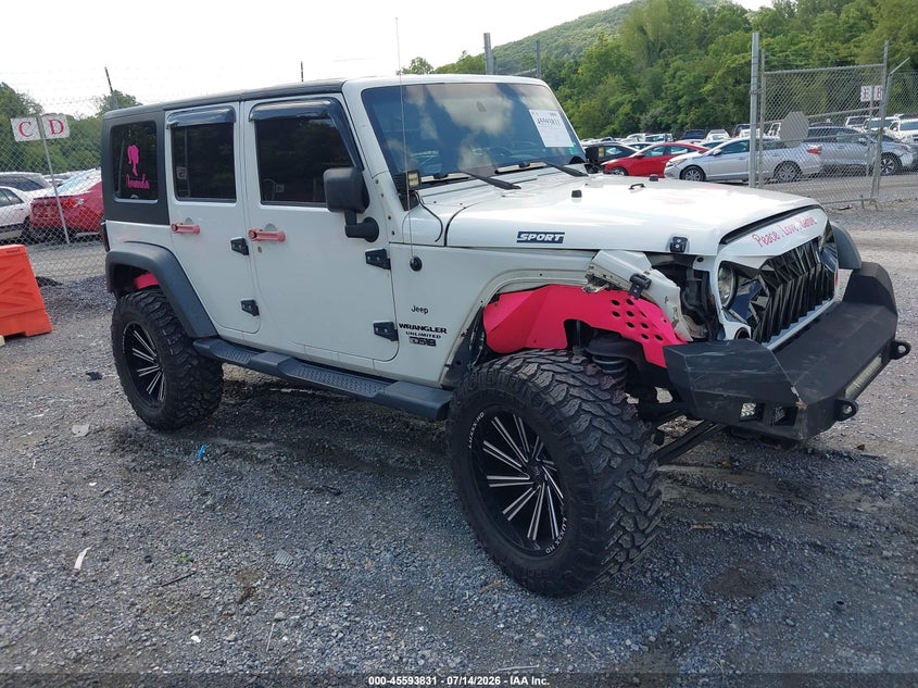 2009 Jeep Wrangler / VIN 1J4GA39109L705234 IAAI salvage auction — FRONT END, Salvage (Virginia), sold $3,100 on 2026-07-19 (photo 1)