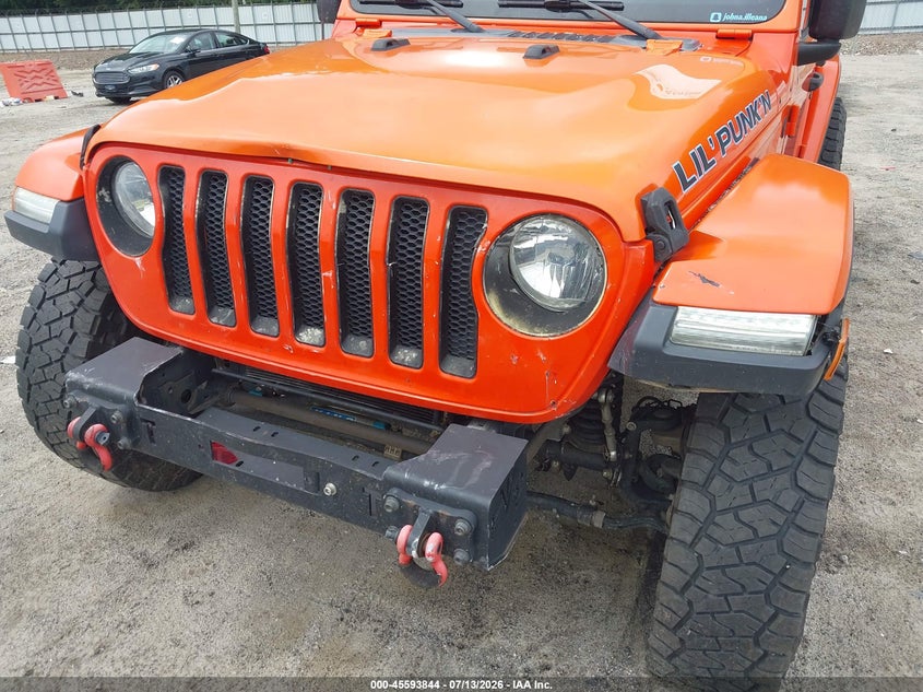 2018 Jeep Wrangler / VIN 1C4HJXDN6JW196863 IAAI salvage auction — FRONT END, Salvage (Idaho), sold $7,300 on 2026-07-29 (photo 6)